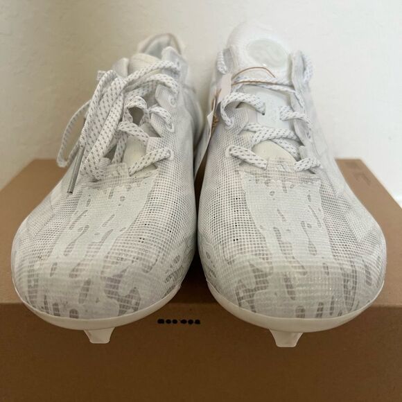 Adidas Adizero Electric Speed White Silver Men's Football Cleats - Picture 3 of 8